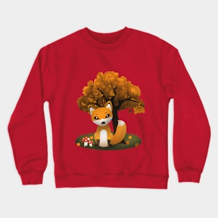 Forest Fox Crewneck Sweatshirt